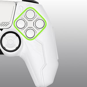 PlayVital Guardian Edition Ergonomic Soft Controller Silicone Case Grips for ps5