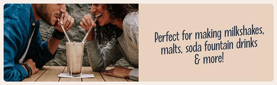 Perfect for making milkshakes