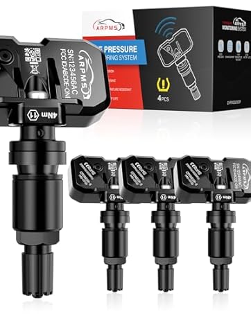 TPMS Sensor of 4PCS Black