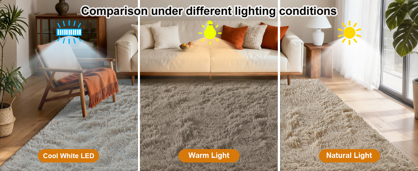 Environmental Lighting Comparison