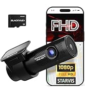 BlackVue DR770X-1CH II 64GB Dash Cam – Full HD Front Camera, STARVIS Sensor, Enhanced Visual Clar...