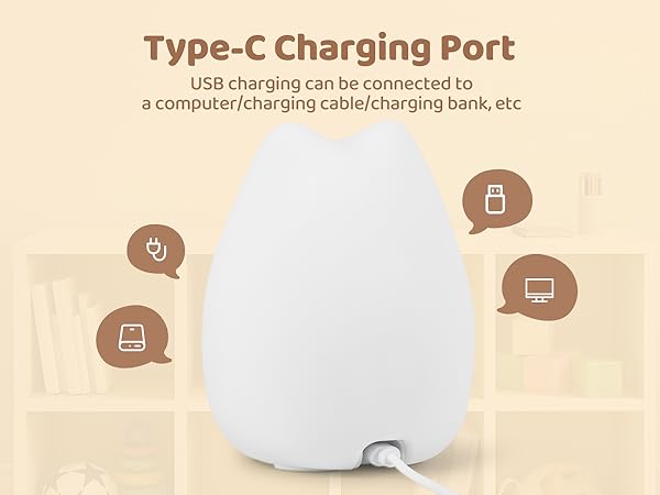 Alarm Clock with Night Light