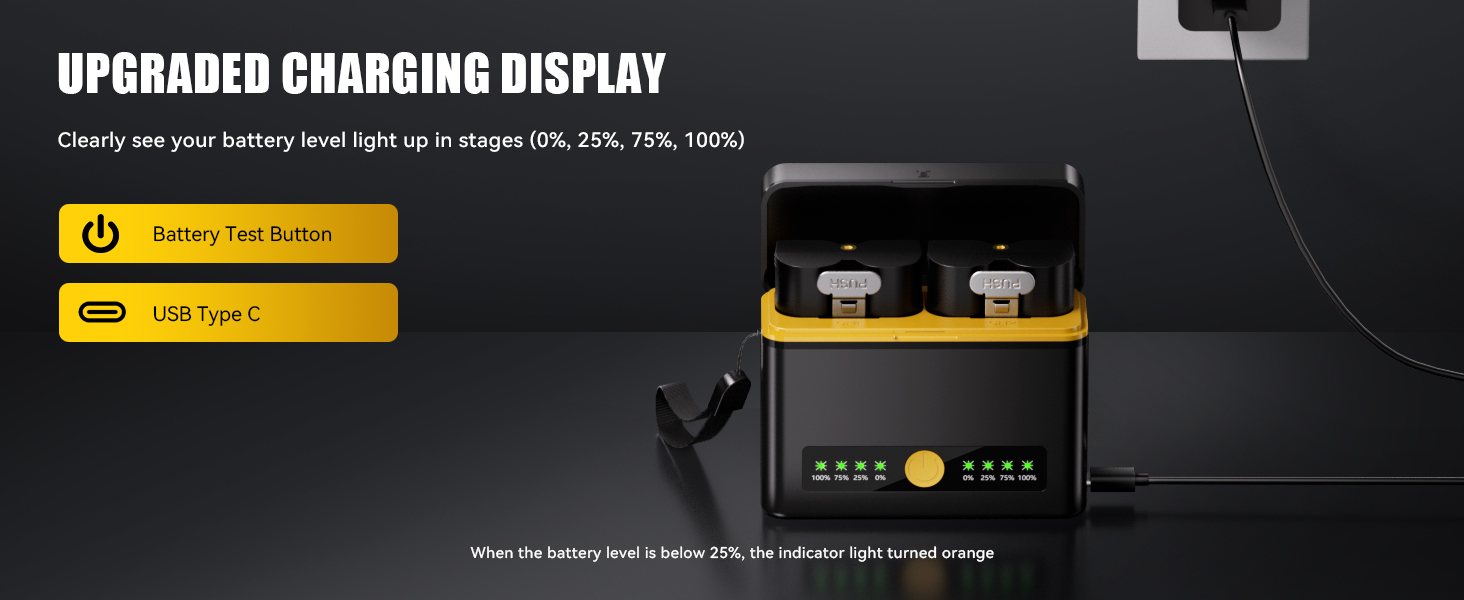 UPGRADED RING BATTERY CHARGING CASE
