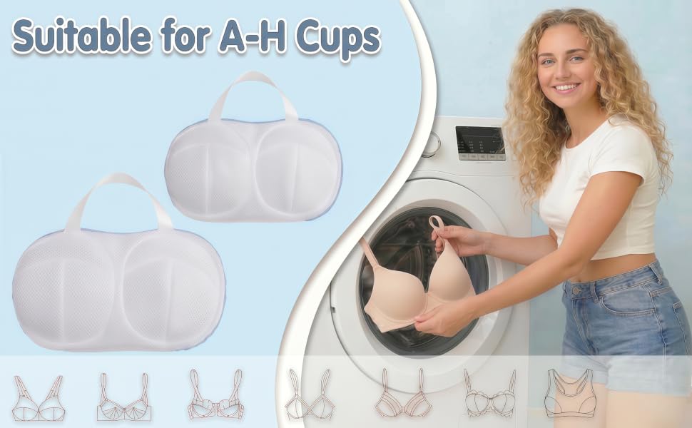 Perfect Fit for A–H Cup Sizes