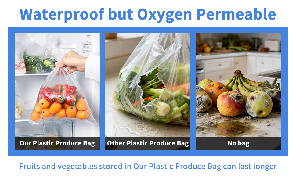 10&amp;#34;x14&amp;#34; Clear Plastic Bags Roll
