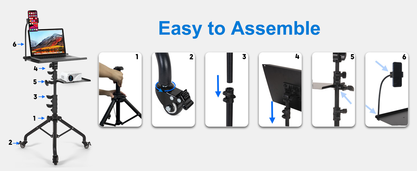 tripod standing desk