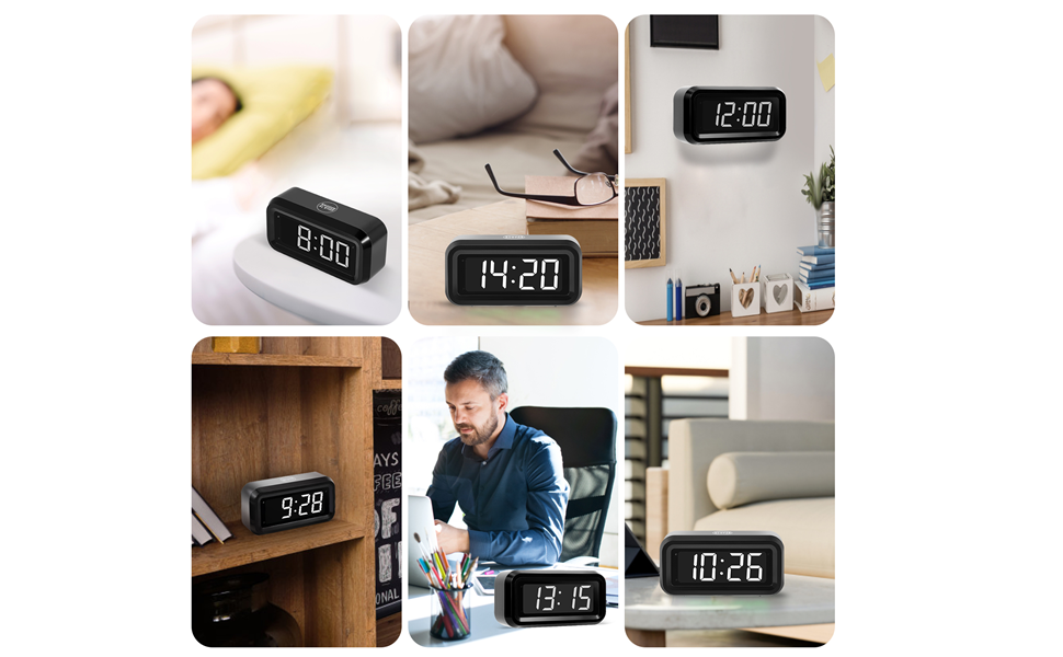 Portable design travel clock 