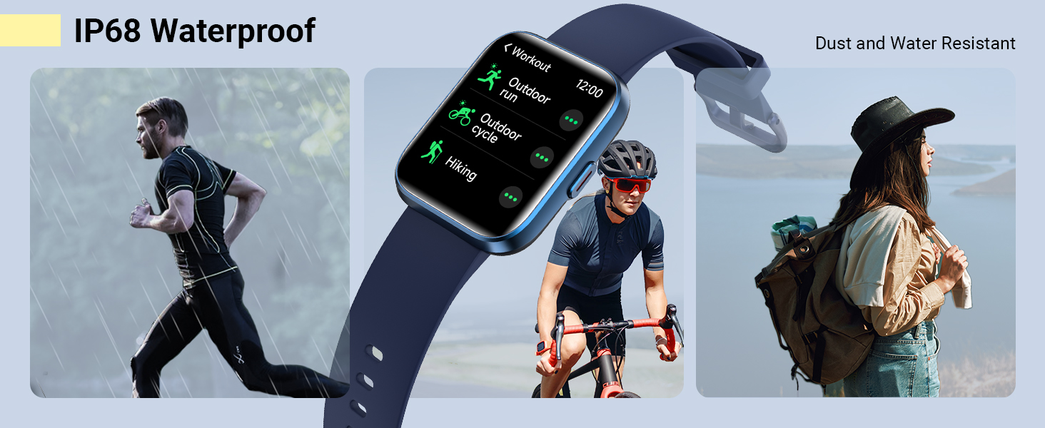 Waterproof Sport Watch for Woman and Men