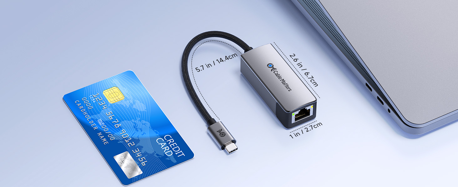 USB C to 10Gb Ethernet Adapter