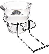 Happy Hour Acrylic Wine Bucket with Table Stand Set, Clear