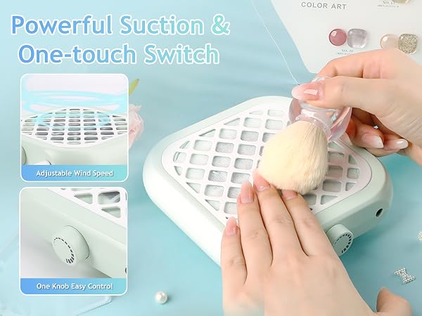 Mini Nail Dust Collector
