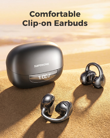 Upgraded Clip on earbuds
