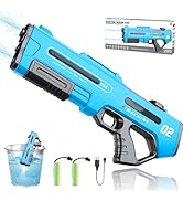 Electric Water Gun,Water Gun with Automatic Reload &amp; 3 Shooting Modes,Powerful Squirt Gun Blaster...