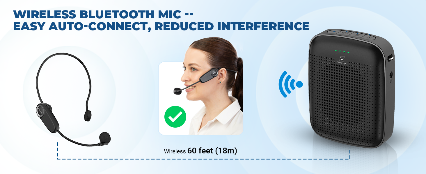 wireless bluetooth voice amplifier