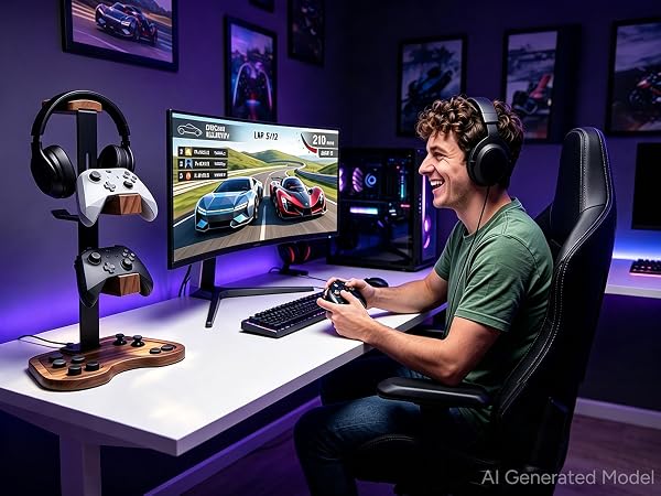 game controller holder