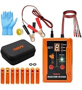 THIKPO Universal Fuel Injector Tester and Cleaner Tool Kit, DIY Cleaning Tool Kit, 8 Pulse Modes,...