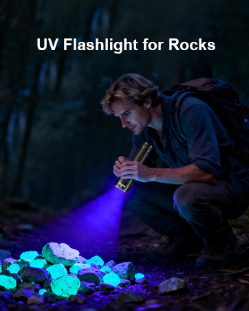 uv flashlight for rocks