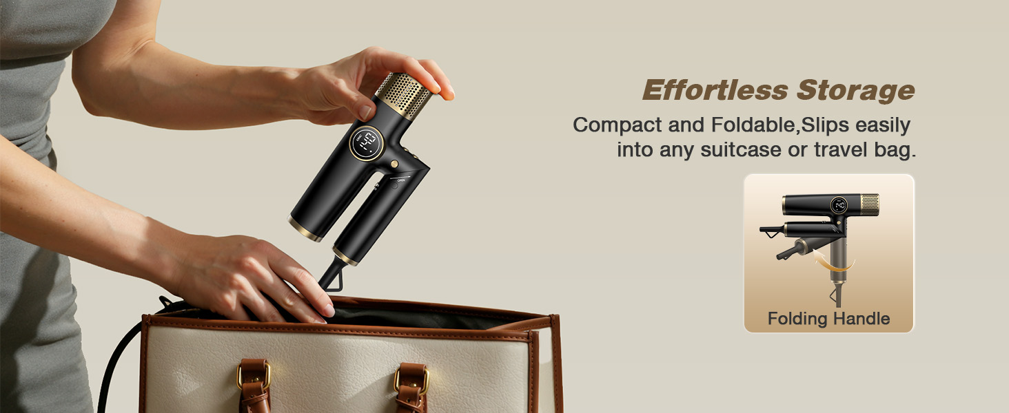 Dual Voltage Travel Hair Dryer