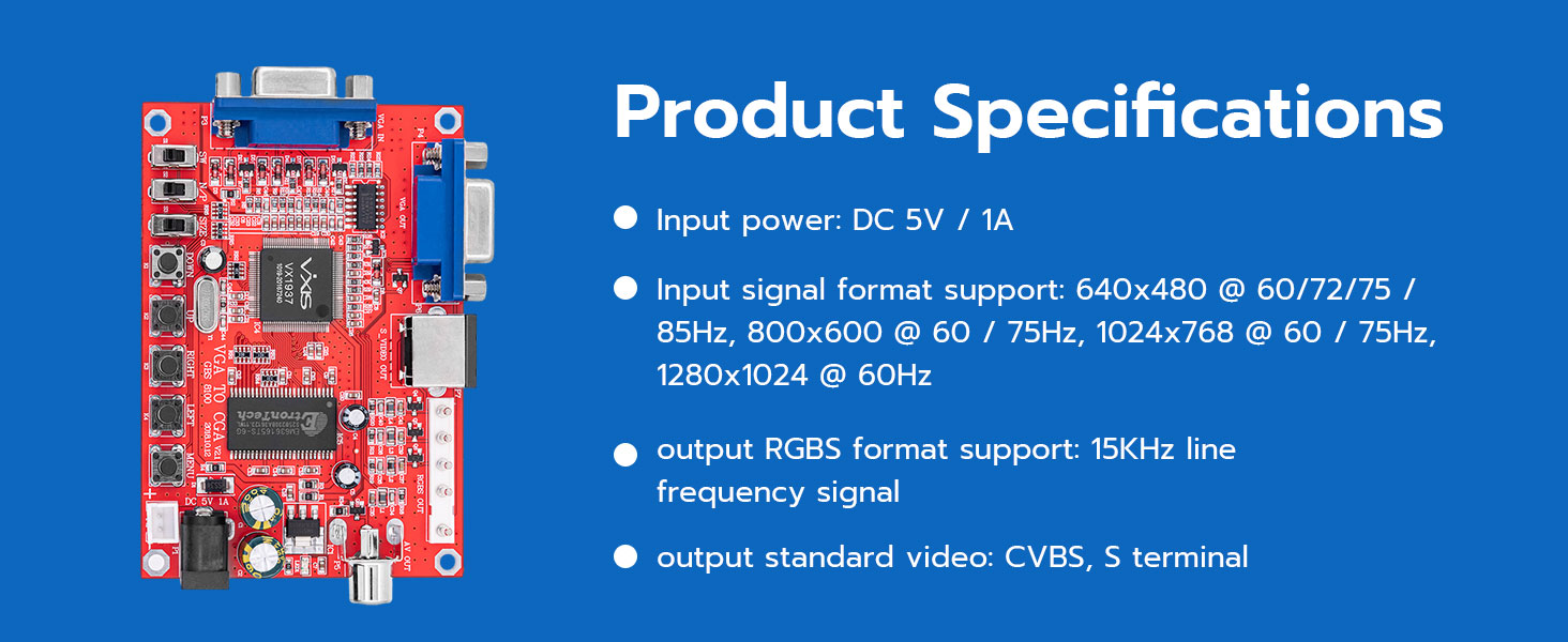 Product Specifications