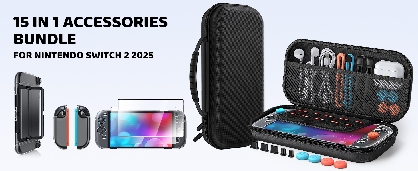 Accessories for Nintendo Switch 2 2025