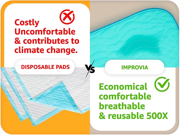 Improvia bed pads