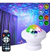 Night Light Projector,360° Rotating Northern Lights Nebula Lighting,Kids Adult Night Light Projec...