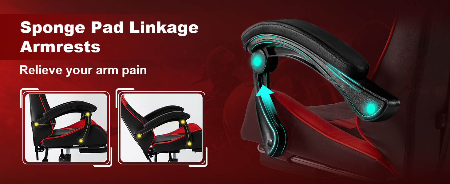 linkage armrests