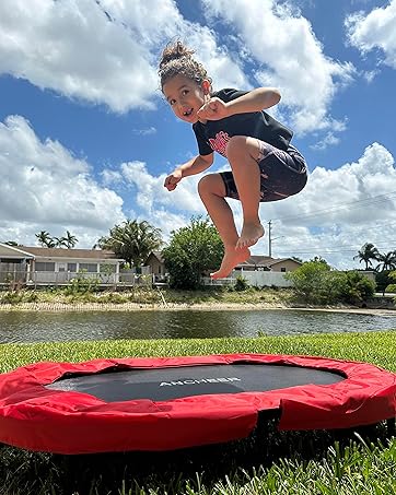 ANCHEER Ddouble Kids Trampoline