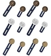 YouOKLight Button Extenders for Jeans,12Pcs Jean Button Extender, Women Men Pants Waist Extenders...
