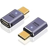 Poyiccot USB C Extender Adapter 240W, 2Pack USB Type C Extension Adapter, 40Gbps USB C Male to Fe...