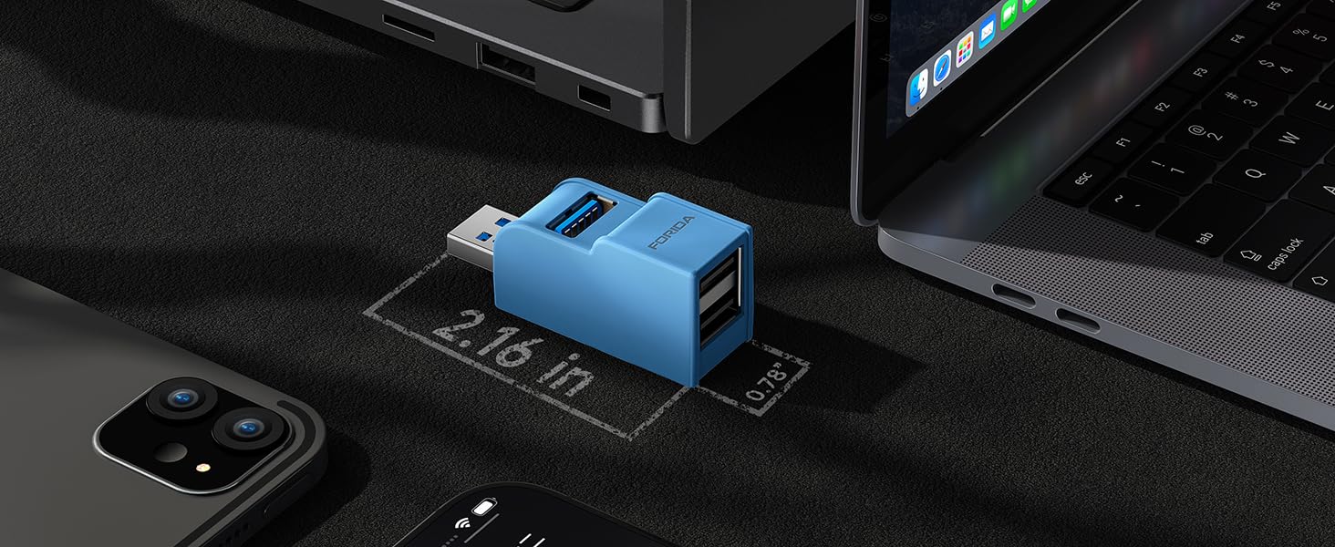 Mini USB A hubs