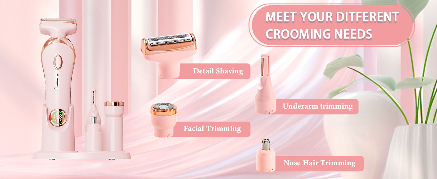 4 in 1 Bikini Trimmer for Women