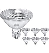 Par30 Short Neck, 6pcs PAR30 75W 120V Halogen Light Bulbs, Dimmable. Premium Quality for Long Las...