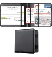 CoBak Car Registration and Insurance Holder - Vehicle Glove Box Car Organizer, Auto Truck Comparm...