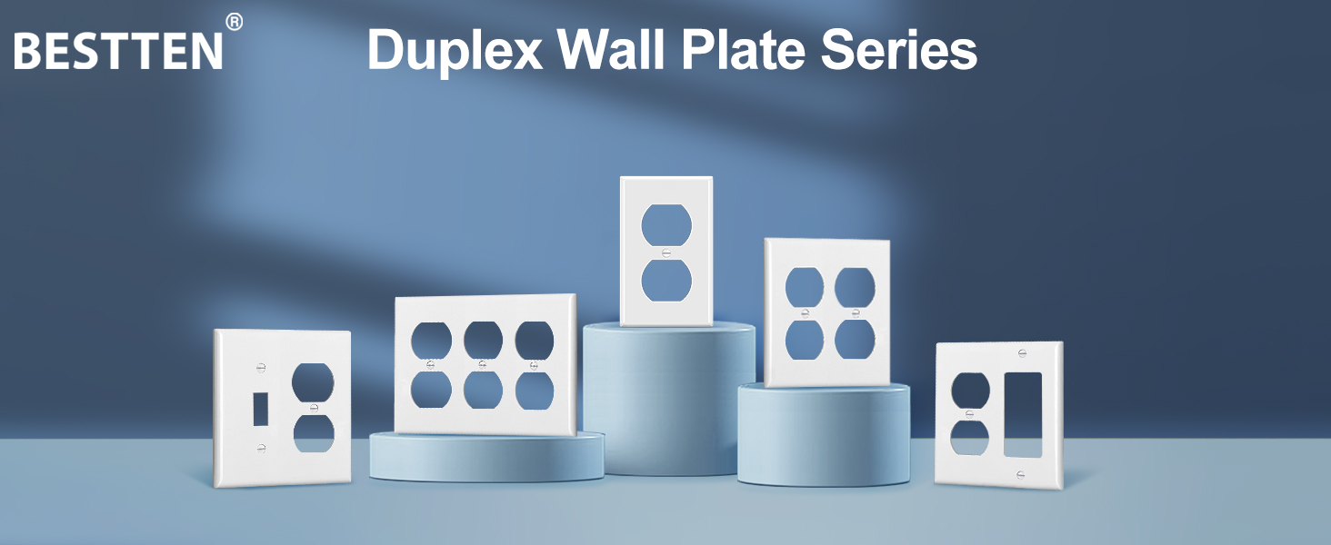 duplex wall plate
