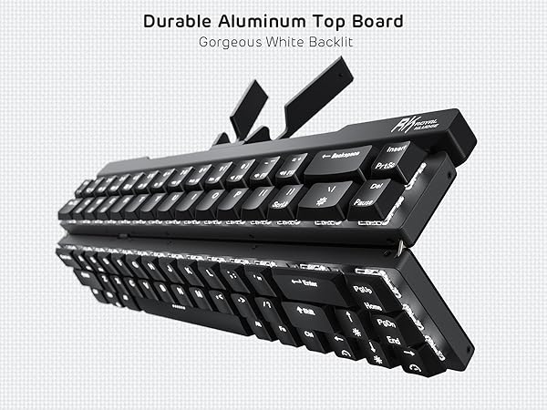 Wireless Mechanical Keyboard Foldable Mechanical Keyboard Low Profile Keyboard