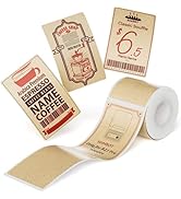 NIIMBOT Red&amp;Black Labels, Refill Sticker Papers Compatible with Pro Series Label Makers, Dual Col...