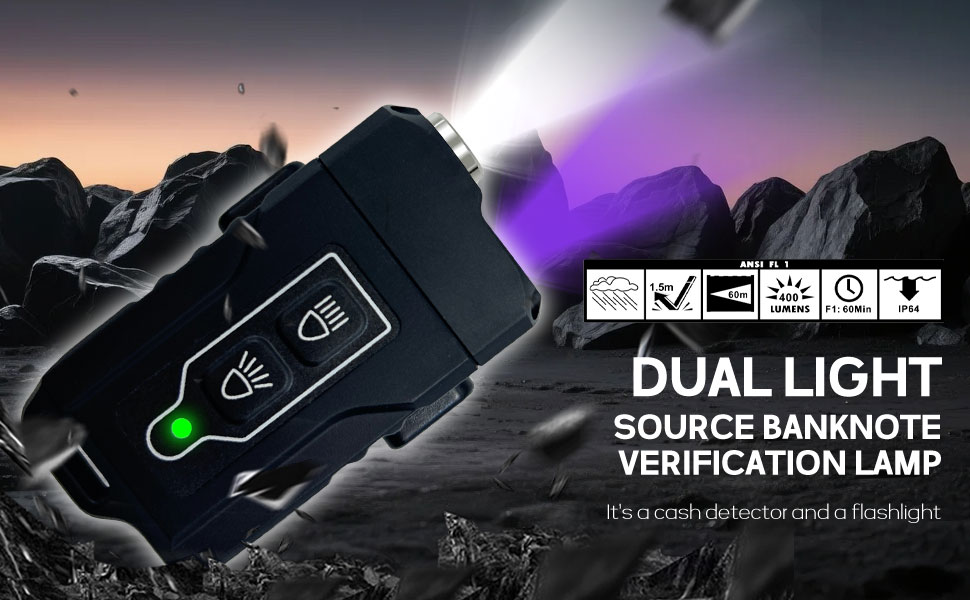 365nm UV Flashlight Black Light