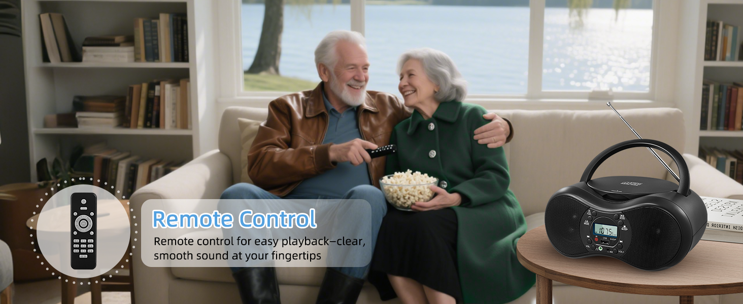 Portable CD Player Boombox