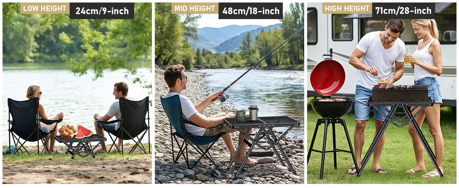 camping grill table