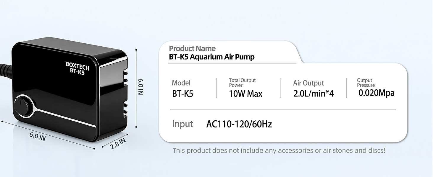 aquarium air pump