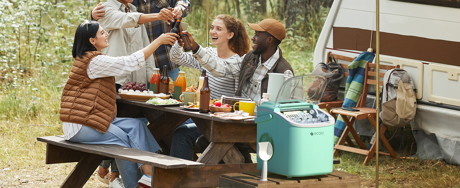 portable ice machine 