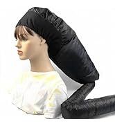 Amira Beauty Hair Dryer Bonnet - Extra Long Soft Hood Hair Drying Adjustable Headband Dryer Cap f...