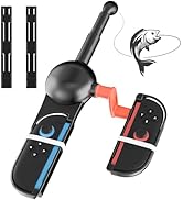 PAWDIARY Fishing Rod for NS/OLED/Switch 2, Switch Fishing Game Controller Handle Accessiries Comp...