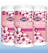 Clorox Scentiva Disinfecting Wipes, Cherry Blossom and Peach, Antibacterial, 75 Count (Pack of 3)