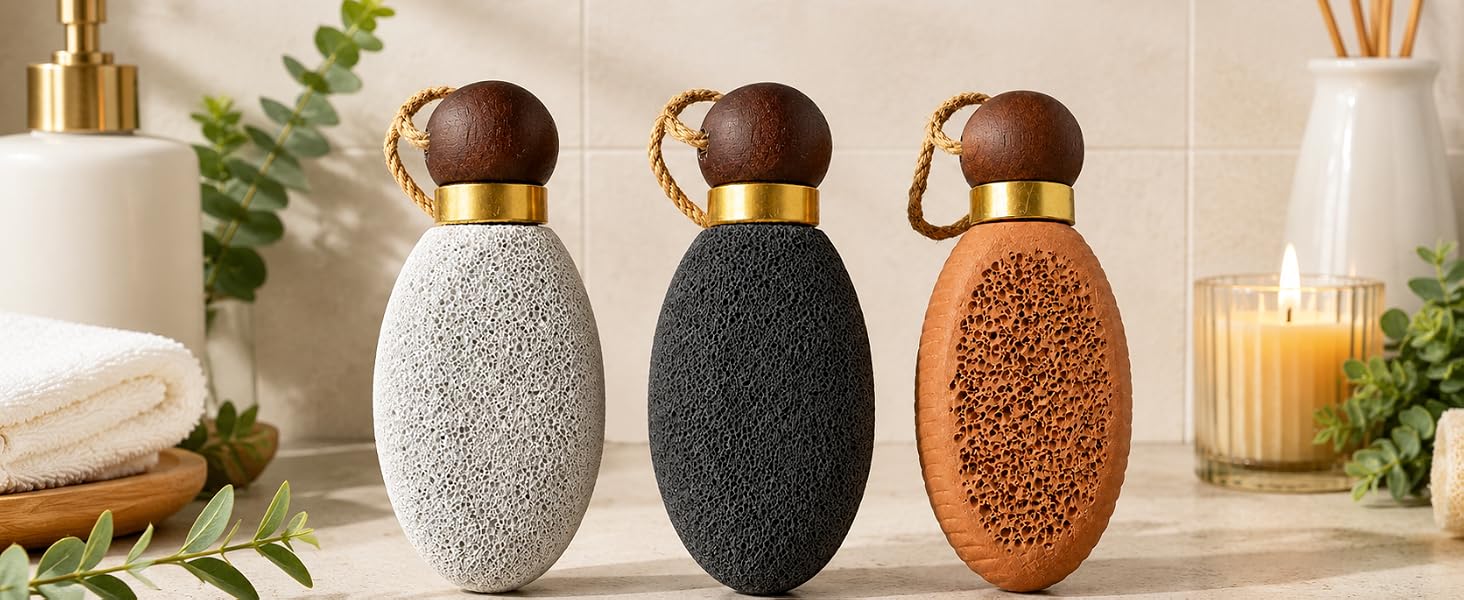 Foot Scrubbers and pumice stones