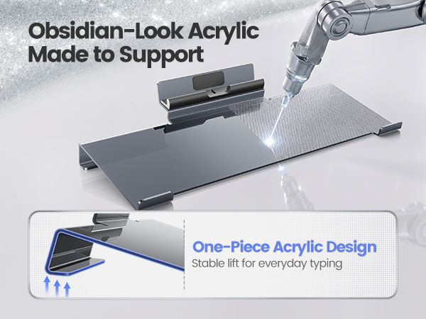 ergonomic keyboard pad