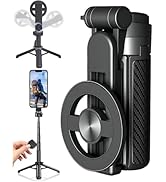 CBDYWVR Magsafes Tripod Stand for iPhone,4 in 1 Multifunctional Magnetic Selfie Stick,360° Rotati...