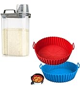 Viretec Rice Airtight Storage Container + Viretec Air Fryer Silicone Liners