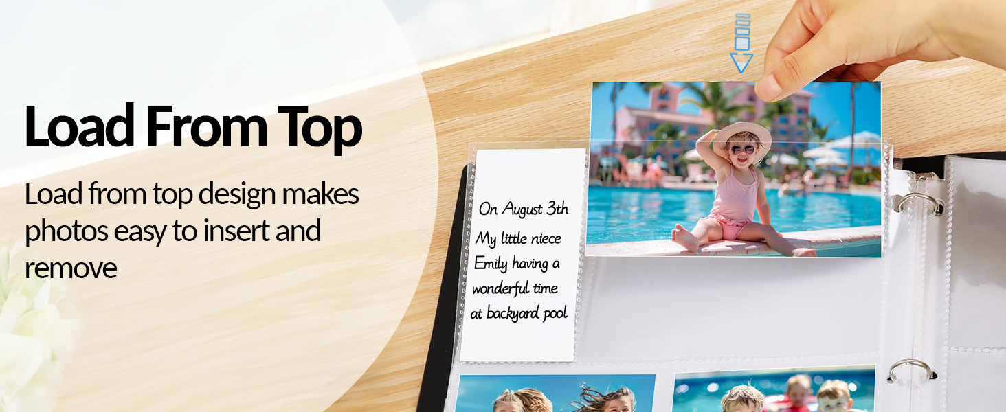 photo pages for 3 ring binder 8.5x11